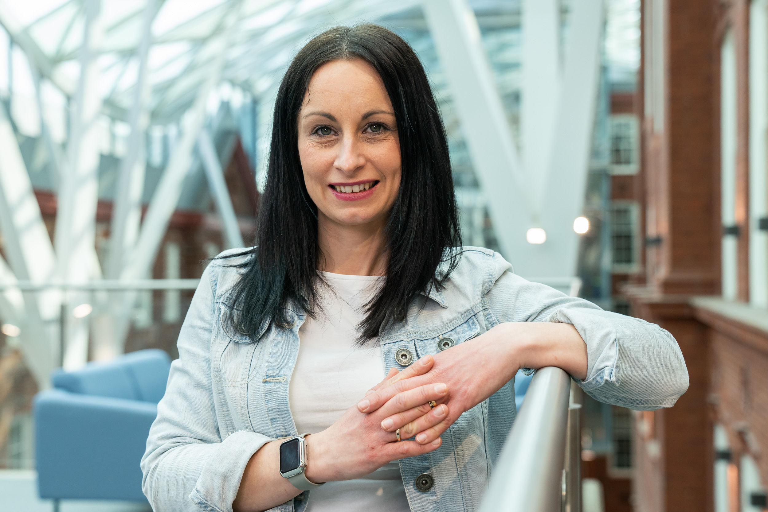 A portrait style photograph of Kate Tomlinson